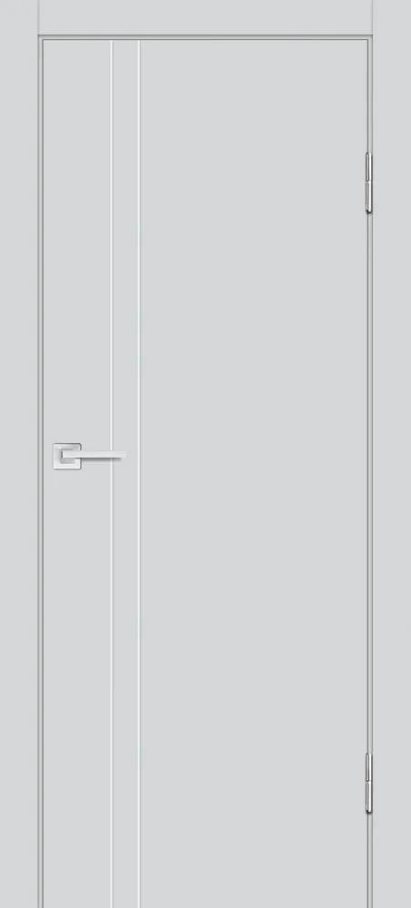 Фото Межкомнатная дверь P-20 AL  молдинг Сапфир